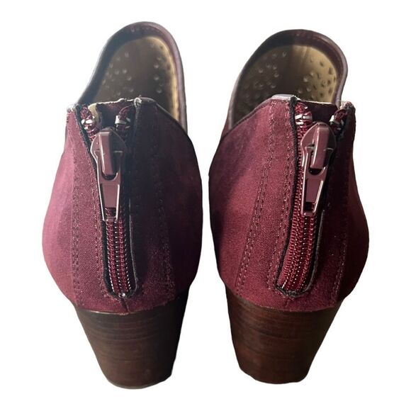 Violet and Red laser cut wedge Style: Sasha new with tags, size 8M - Picture 6 of 15